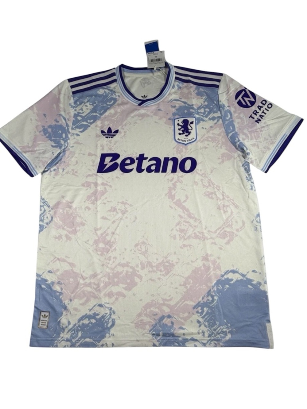 NWT Adidas Aston Villa Authentic FC 2025/26 Third Jersey Men's Size 2XL KA0861